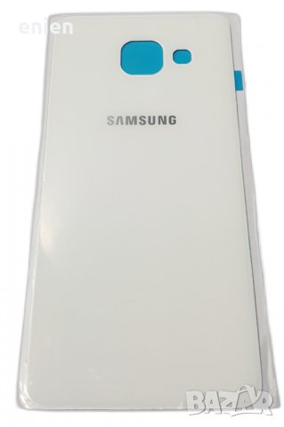 Заден капак, панел стъкло за Samsung Galaxy A3 2016 A310 / Бял, снимка 1 - Резервни части за телефони - 35105014