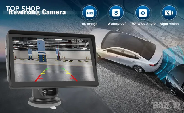 Мултимедия Camecho Wireless Carplay & Android Auto, 7-инчов, снимка 8 - Навигация за кола - 49157060