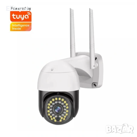 Z59 Куполна безжична камера TUYA - 36LED - 3MP, снимка 5 - Друга електроника - 53127640