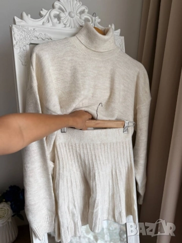 дамски комплект блуза и пола , снимка 3 - Комплекти - 51713521