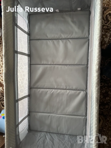 Бебешка кошара Lorelli Sleep`N`Dream Plus 2 нива Grey Bear, снимка 4 - Кошарки - 53021536