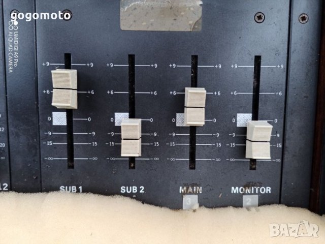 аналогов миксер MONARCH MMX 1200, Винтидж конзола, мишпулт + АЛУМИНИЕВ КУФАР, снимка 14 - Ресийвъри, усилватели, смесителни пултове - 35399154