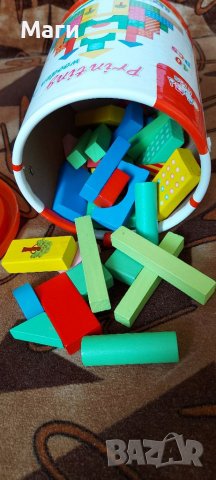 Детски дървен строител, снимка 4 - Конструктори - 38168767