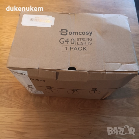 Външни LED лампички G40, 46+3 крушки, IP45, за градина и парти декорация, снимка 11 - Лед осветление - 52638155