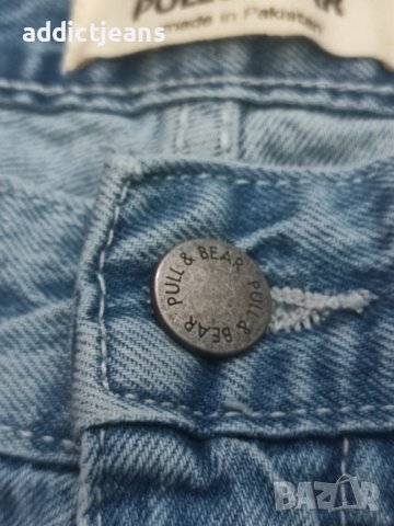 Мъжки къси дънки Pull&Bear размер 48, снимка 3 - Къси панталони - 42949675