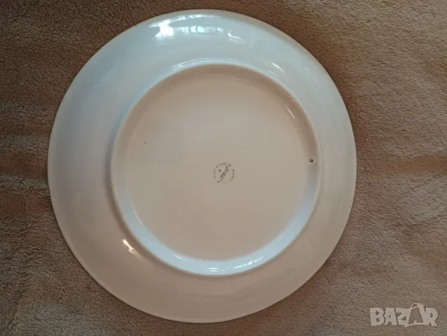 Сувенирна чиния Улов на риба 1989 година. , снимка 4 - Антикварни и старинни предмети - 48518898