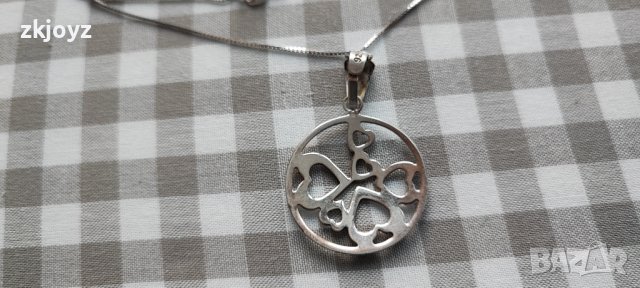 СРЕБЪРНА ВИСУЛКА 2.65 ГРАМА / ПРОБА 925, снимка 2 - Колиета, медальони, синджири - 43499300