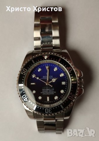 Мъжки луксозен часовник Rolex Deepsea Oyster Perpetual 44 mm.Original box., снимка 6 - Мъжки - 32832481