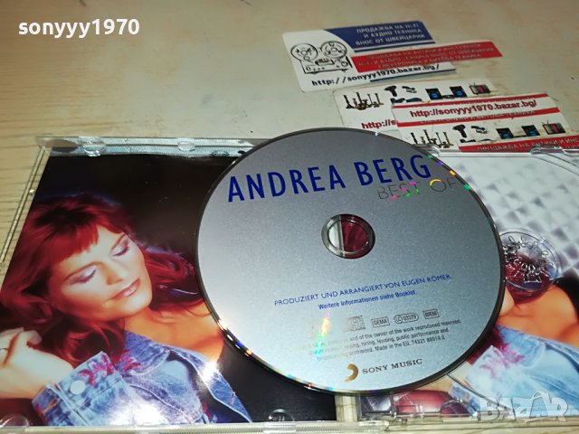 ANDREA BERG CD 3105230906, снимка 9 - CD дискове - 40881234