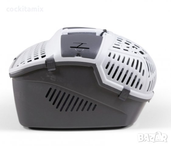 Транспортна чанта Авиор сива  57.5 / 39.5 / 40.5 височина, снимка 4 - За кучета - 37155686