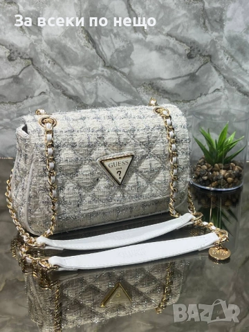 Guess Дамска Чанта С Дълга Дръжка За През Рамо Код SK512, снимка 10 - Чанти - 53050282