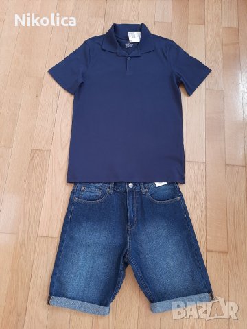 НОВИ детски дрехи: Ralph Lauren,H&M,лятно яке Kipsta,дънки Joe's,къс панталон H&M за 12 г.момче, снимка 11 - Детски Блузи и туники - 25234524