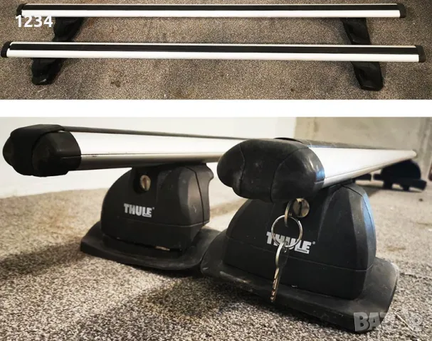 Алуминиев багажник напречни греди THULE за Opel Adam 2013-2019г.