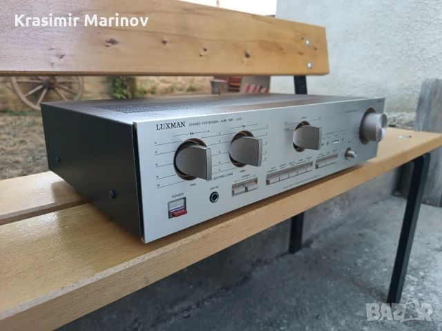 Luxman L-225 *Хубав японски усилвател продавам., снимка 3 - Ресийвъри, усилватели, смесителни пултове - 49608403