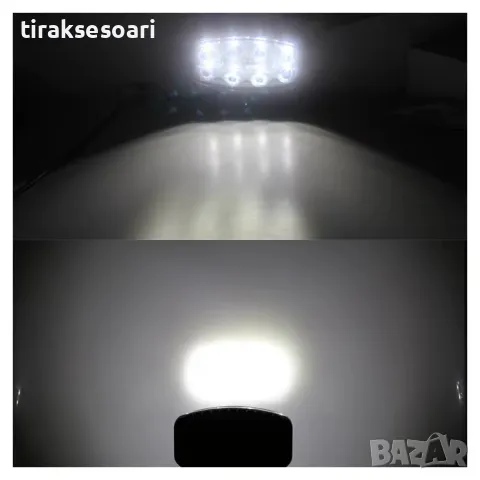 180W LED Диодни Халогени за Камиони тип Hella за ролбар на камиони, снимка 3 - Аксесоари и консумативи - 48409181