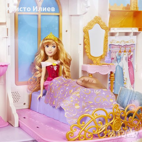 Disney Princess Замък на принцесите Къща за Кукли Музикален Дисни, снимка 15 - Кукли - 39375047