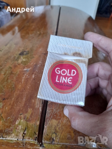 Кутия от цигари Gold Line, снимка 2 - Колекции - 52940601