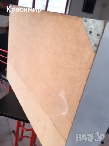 Горен двоен кухненски шкаф от масивно дърво чам с долна етажерка , снимка 5 - Други - 44033980