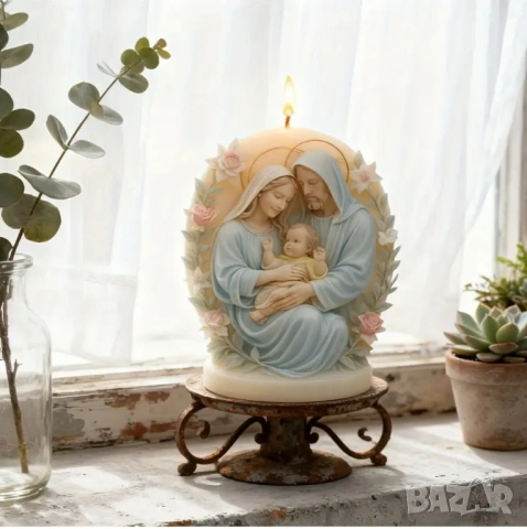 Молд светото семейство яйце (7), снимка 4 - Форми - 53088687