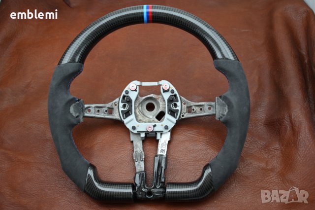 Карбонов волан за M3 M4 F80 F82 steering wheel BMW  , снимка 2 - Аксесоари и консумативи - 38296633