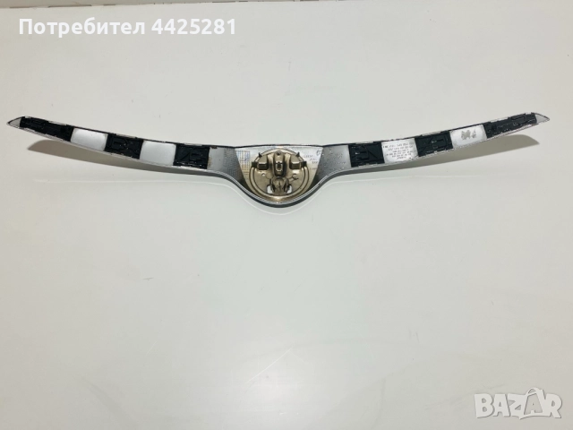 лайсна радиаторна решетка Skoda Fabia II 2010-2014 г. #1067V. 5J0853633C, снимка 4 - Части - 52966468