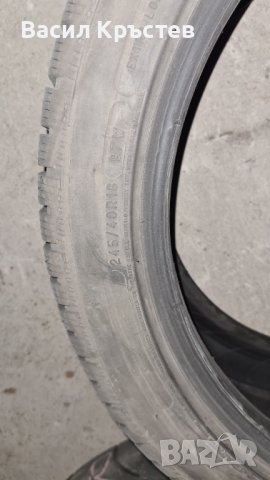 Зимни гуми Michelin 245/40 18", снимка 6 - Гуми и джанти - 38043423