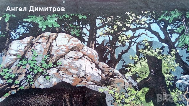 Стар интересен ръчно рисуван кувьор , снимка 4 - Антикварни и старинни предмети - 37430128