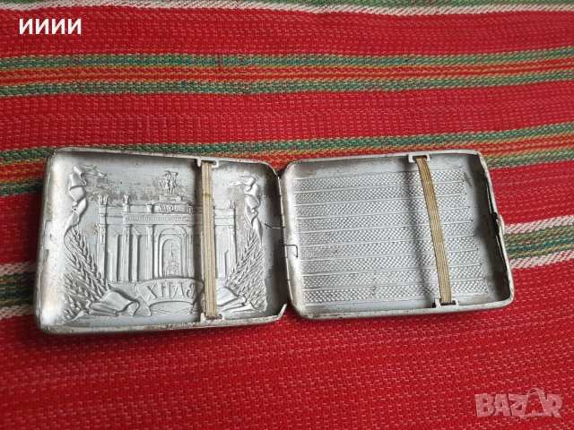 Стоманена табакера, снимка 2 - Антикварни и старинни предмети - 52677877