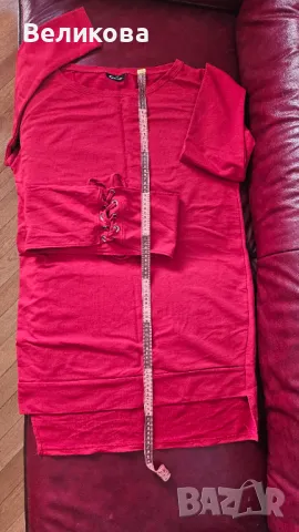 Трикотажна туника , снимка 2 - Туники - 47639028