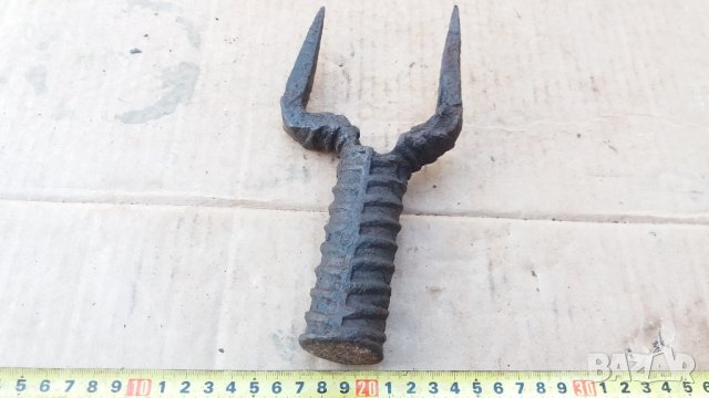 подвижна кована наковалня, снимка 4 - Антикварни и старинни предмети - 38818856