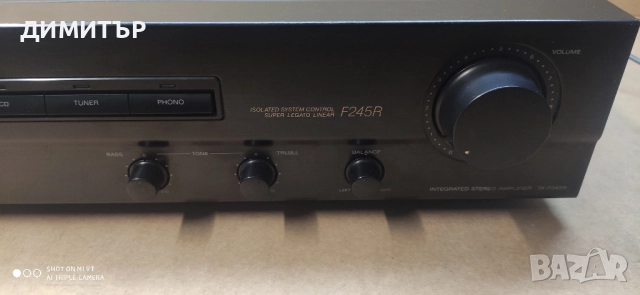 усилвател SONY F245R, снимка 4 - Ресийвъри, усилватели, смесителни пултове - 52930145