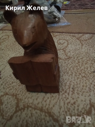 Дърворезба мечка 51718, снимка 7 - Декорация за дома - 52070285