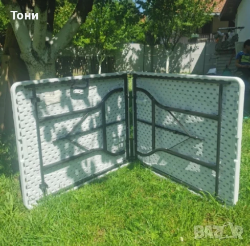 Голяма сгъваема маса, снимка 3 - Къмпинг мебели - 51255579