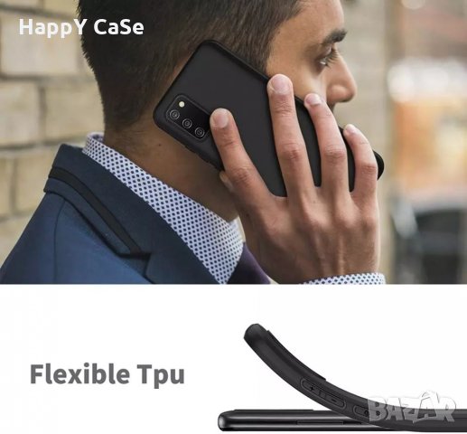 Samsung Galaxy A53 A72 A52 A52s A42 A32 A02s 4G 5G 2021 / Тънък черен мек мат кейс калъф гръб, снимка 9 - Калъфи, кейсове - 32066834