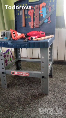 Работилница с инструменти в куфар, снимка 2 - Играчки за стая - 33279663