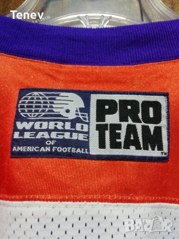 NFL GALAXY FRANKFURT WORLD LEAGUE AMERICAN FOOTBALL REEBOK 95 JERSEY тениска за американски футбол, снимка 7 - Тениски - 39712936