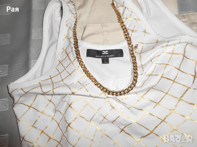 Оригинален панталон на Celin B Elisabetta Franchi, снимка 13 - Панталони - 50688082