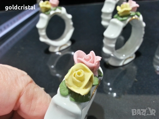 порцеланови салфетници , снимка 5 - Антикварни и старинни предмети - 52245416