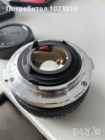 Olympus OM MC 50mm f1. 8, снимка 3 - Обективи и филтри - 50021217