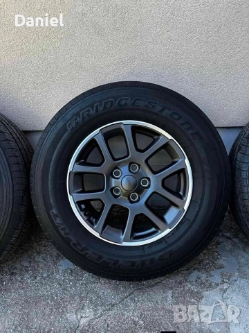 Гуми с джанти за Jeep Wrangler 255/70/R18, снимка 3 - Гуми и джанти - 52800572