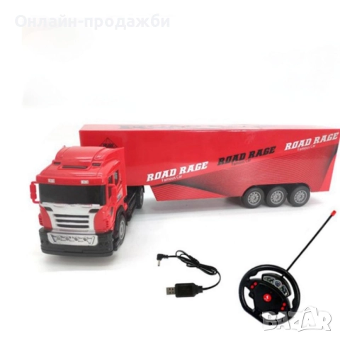Камион с дистанционно управление Hercules Road Rage, снимка 4 - Коли, камиони, мотори, писти - 52246022