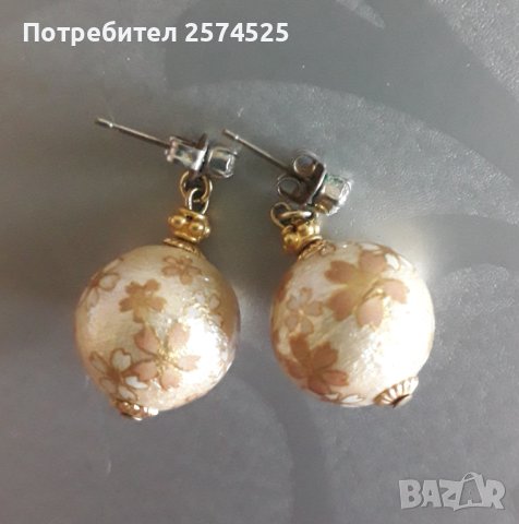 Обеци от Япония, снимка 3 - Обеци - 43614095