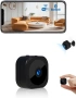 AOBOCAM A12 Мини WiFi Камера 1080P HD – Шпионска камера с Нощно виждане и Двойна връзка, снимка 1