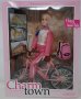 Много красива кукла върху колело тип Барби (Barbie)