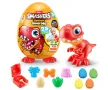 Zuru Dino Smashers 74115 - Голямо яйце 4 броя фигурки на динозавър, асортимент , снимка 2