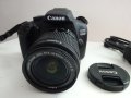 Canon EOS 1300D + 18-55 мм + Чанта + 8 ГБ (само 3000 кадъра), снимка 1 - Фотоапарати - 44126898
