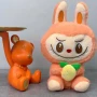 Плюшена играчка Лабубу Fruit , 30см Labubu играчка, снимка 2