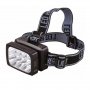 1358 Акумулаторен челник фенер за глава 12 LED, снимка 4