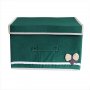 1734 Текстилна сгъваема кутия за съхранение с декорация панделка, снимка 12