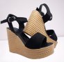 Качествени дамски сандали на платформа, луксозен нов модел, снимка 1 - Сандали - 36669156